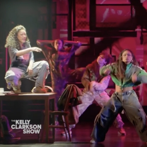 Video: Maleah Joi Moon & the Cast of HELL'S KITCHEN Perform on The KELLY CLARKSON SHO Video