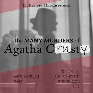 Immersive Murder Mystery THE MANY MURDERS OF AGATHA CRUSTY To Play Room 52