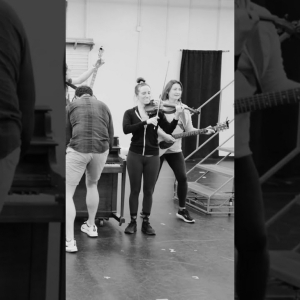 Video: Behind the Scenes of Once Rehearsal Photo