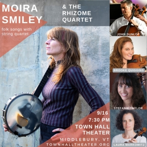 Moira Smiley and The Rhizome String Quartet To Introduce 'The Rhizome Project' Album With Town Hall Concert, September 16