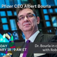 Pfizer Chairman & CEO Dr. Albert Bourla Joins The Museum Of Jewish Heritage To Discus Photo