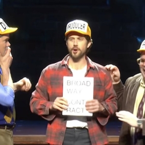 Video: Watch Aaron Tveit Play 'Producer' in GUTENBERG! THE MUSICAL! Video