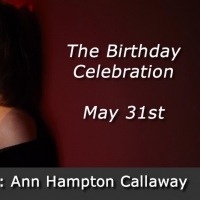 Ann Hampton Callaway to Livestream Birthday Celebration Video