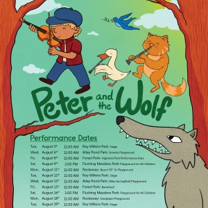 Queens College and NYC Parks to Present Free Outdoor Performances of PETER AND THE W Photo