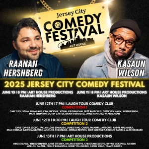 Raanan Hershberg and Kasaun Wilson To Headline 2025 JERSEY CITY COMEDY FESTIVAL Photo