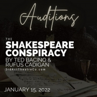 3rd Act Theatre Company Announces Auditions for THE SHAKESPEARE CONSPIRACY Photo