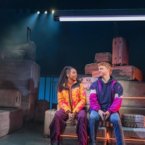 TWO STRANGERS Stars Sam Tutty and Christiani Pitts Set GMA Visit Photo