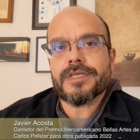 Javier Acosta Recibe El Premio Iberoamericano Bellas Artes De Poesía Carlos Pellicer Photo