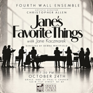 Jane Kaczmarek to Join Fourth Wall Ensemble for JANE'S FAVORITE THINGS Photo