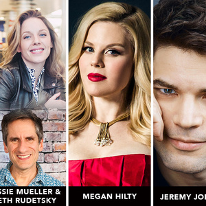 Jeremy Jordan, Megan Hilty, and Jessie Mueller Will Perform at The Repertory Theatre of St Photo