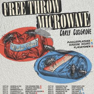 MICROWAVE and PUDDLE SPLASHER Release Collaborative Split, Fall Tour Photo