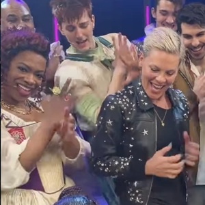 Video: P!nk Visits & JULIET For Kandi Burruss' Final Performance Photo
