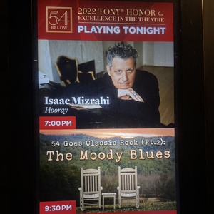Review: Fashion Icon Isaac Mizrahi Plays 54 Below... Hooray!