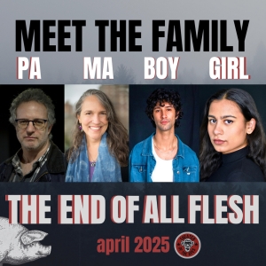 Cast SET FOR For THE END OF ALL FLESH By Greg Kotis at New York City Fringe Festival Photo