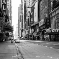 Photo Coverage: 19 Eerie Images of a Desolate Times Square