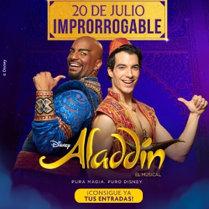 ALADDÍN anuncia su última función en el Teatro Coliseum Madrid Photo