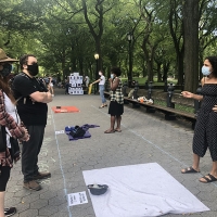 The Living Mural Brings Live Theater To Central Park Photo