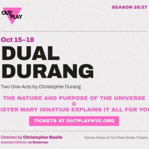 DUAL DURANG to Kick Off OUT/PLAY Season 4 Photo