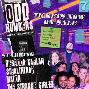 FRIGID Nightcap to Present ODD NUMBERS at Under St. Marks