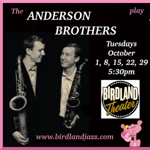 THE ANDERSON BROTHERS PLAY HENRY MANCINI Set For Birdland Next Month Photo