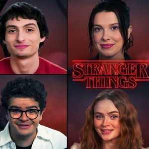 Video: Sadie Sink, Gaten Matarazzo, & STRANGER THINGS Cast Rap Series Recap on THE…