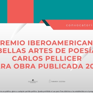 Abre La Convocatoria Para El Premio Iberoamericano Bellas Artes De Poesía Carlos Pell Photo