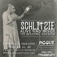 Rogue Artists Ensemble to Present Staged Readings of SCHLITZIE: ALIVE AND INSIDE THE  Photo