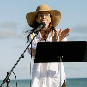 Leslie Rodriguez Kritzer Joins March Event at Hermitage Artist Retreat Photo