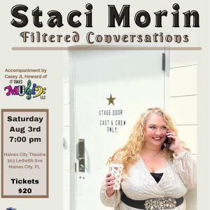 Staci Morin: FILTERED CONVERSATIONS Will Premiere at Haines City Theatre