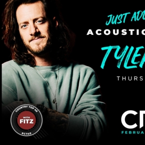 Tyler Hubbard to Perform During 'Bob Kingsley's Acoustic Alley' at CRS 2025 Photo