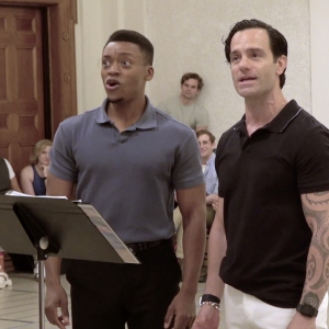 Video: TITANIC Sails On Into Rehearsals at Encores! Interview