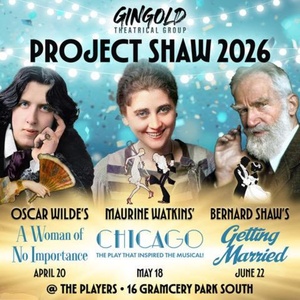 Gingold Theatrical Group Reveals 2026 Spring Season - A MAN OF NO IMPORTANCE and More Photo