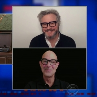 VIDEO: Colin Firth & Stanley Tucci On Co-Starring In SUPERNOVA on THE LATE SHOW WITH…