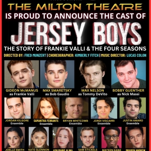 JERSEY BOYS Cast Announced At Milton Theatre Photo