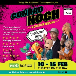 Conrad Koch And Chester Missing to Bring DESPICABLE HEHE to Theatre on the Bay in Cap Photo