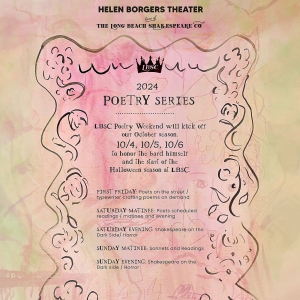 The 2024 Poetry Series At The Helen Borgers Theater Begins This Week