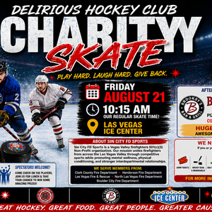 Delirious Comedy Club to Present 2nd Annual Delirious Hockey Club Charity Skate Photo