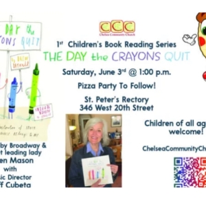 Chelsea Community Church Launches Childrens Book Reading Group Series, With Karen Mason, J Photo