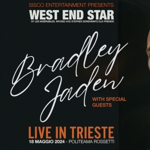 Bradley Jaden to Perform For One Night In Trieste This Month Video