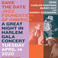 Carlos Santana, Buddy Guy and Wendy Oxenhorn To Be Honored by The Jazz Foundation of…