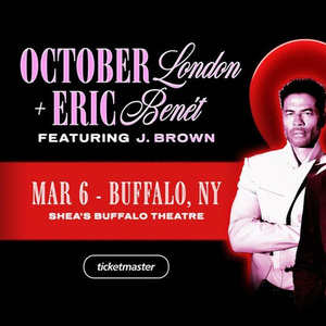 October London, Eric Benét and J. Brown to Perform at Shea's Buffalo Theatre Photo