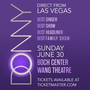 Spotlight: DONNY OSMOND at Boch Center Wang Theatre Photo