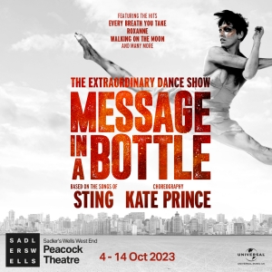 Tickets From £22.00 for MESSAGE IN A BOTTLE at the Peacock Theatre Photo