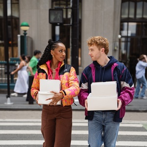 TWO STRANGERS (CARRY A CAKE ACROSS NEW YORK) Will Host Special Event to Open Box Office Photo