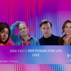 Allie Esiri's 365 Poems For Life Comes to Chelsea Arts Festival. Photo