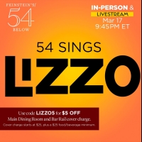 54 SINGS LIZZO Comes to Feinstein's/54 Below This Month Photo