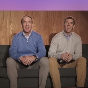 Eli and Peyton Manning Tackle Broadway in MANNINGCAST: THE MUSICAL Interview