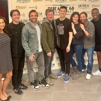 Photo: Playwright Beau Willimon With the Cast of FARRAGUT NORTH at Theatre 68 Photo