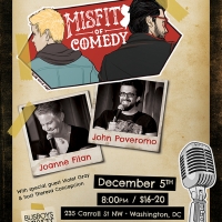 Join The Misfits Of Comedy At BUSBOYS AND POETS Photo