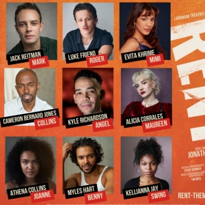 Cast Set For Landmark Theatres Debut Production RENT Video